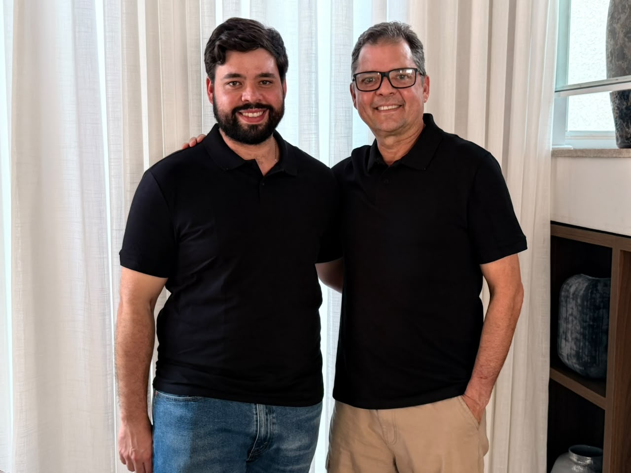 Vitor Hugo (esquerda) e Marcelo (direita), fundadores da Pulso